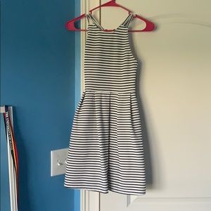 black/white SO dress